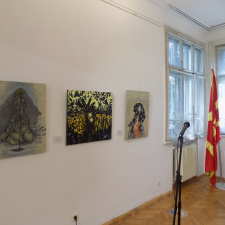 Exhibition "Metaphysical Paintings" in Cultural and Information Center of the Republic of North Macedonia in Sofia (photo)