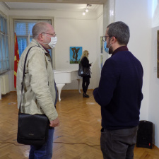 Exhibition "Metaphysical Paintings" in Cultural and Information Center of the Republic of North Macedonia in Sofia (photo)