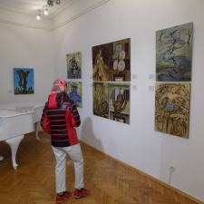 Exhibition "Metaphysical Paintings" in Cultural and Information Center of the Republic of North Macedonia in Sofia (photo)