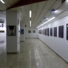 Exhibition of paintings by Ivo Pecov, Marjan Dzin and Svilen Stefanov in Kumanovo (photo)