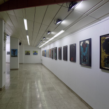 Изложба живопис от авторите Иво Пецов, Мариян Дзин и Свилен Стефанов в Куманово (фотография)