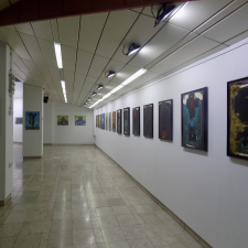 Exhibition of paintings by Ivo Pecov, Marjan Dzin and Svilen Stefanov in Kumanovo (photo)