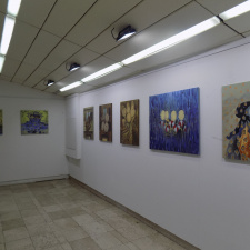 Exhibition of paintings by Ivo Pecov, Marjan Dzin and Svilen Stefanov in Kumanovo (photo)